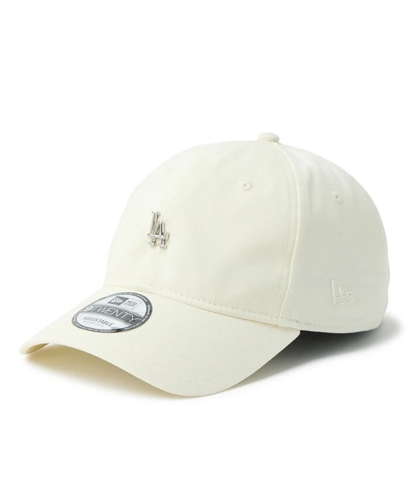 NEW ERA ニューエラ キャップ 9TWENTY Metal Logo Mini ロサンゼルス・ドジャース クロームホワイト 14745087