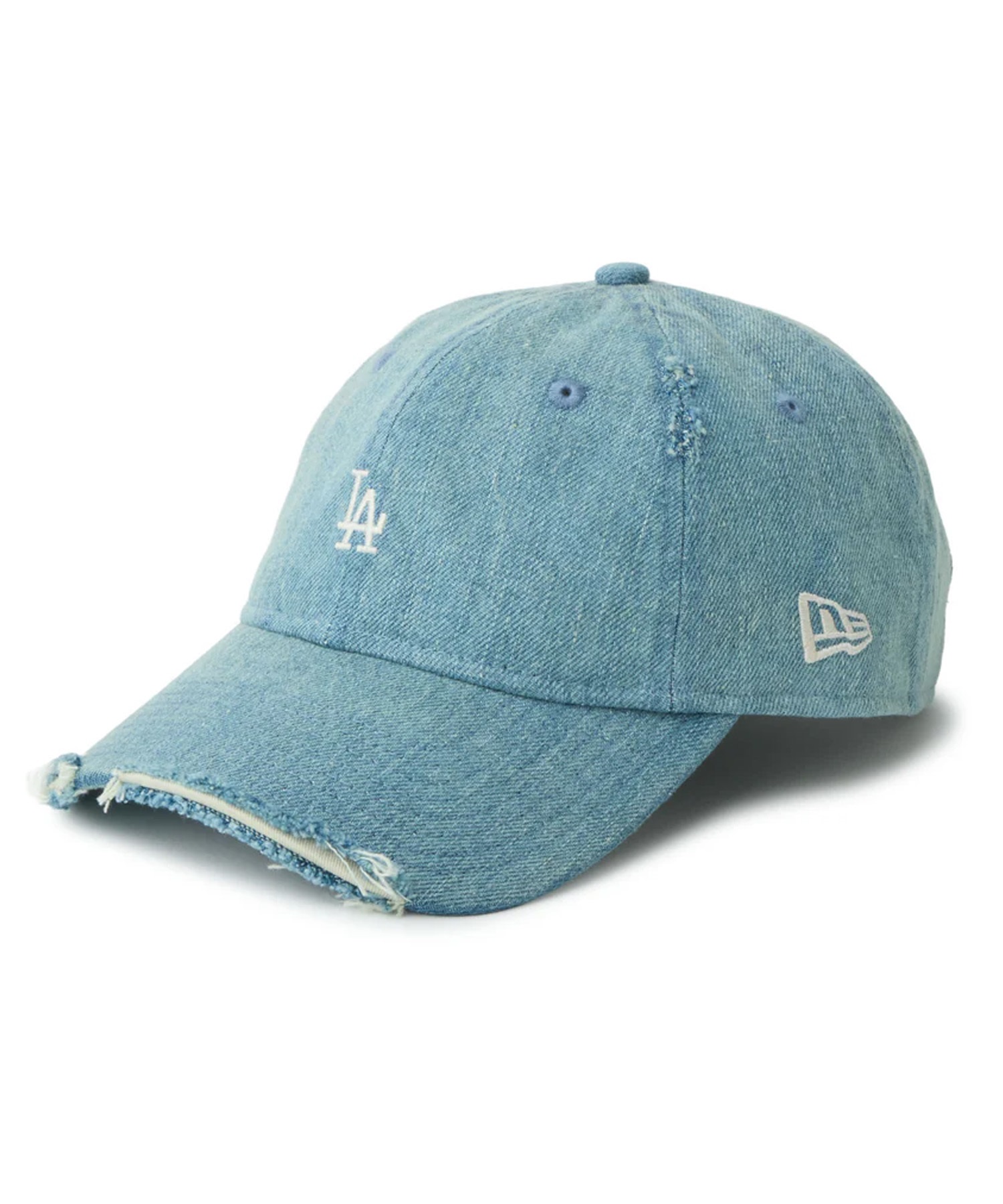 NEW ERA ニューエラ キャップ 9TWENTY MLB Damaged Denim ロサンゼルス