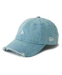 NEW ERA ニューエラ キャップ 9TWENTY MLB Damaged Denim ロサンゼルス