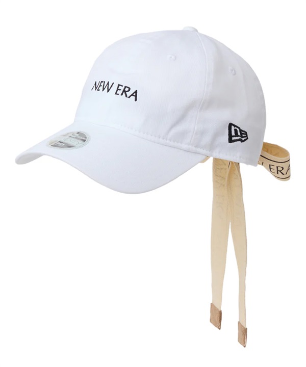 NEW ERA ニューエラ キャップ 9TWENTY ロゴテープ ホワイト 14747149