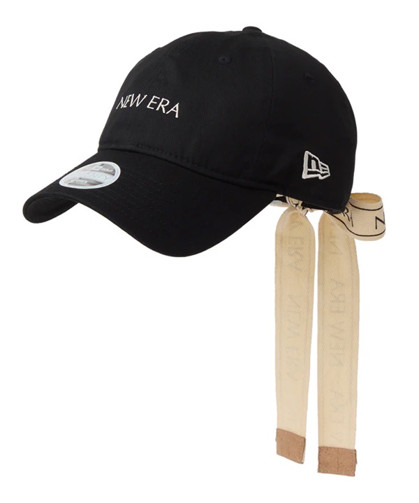 NEW ERA ニューエラ キャップ 9TWENTY ロゴテープ ブラック 14747150