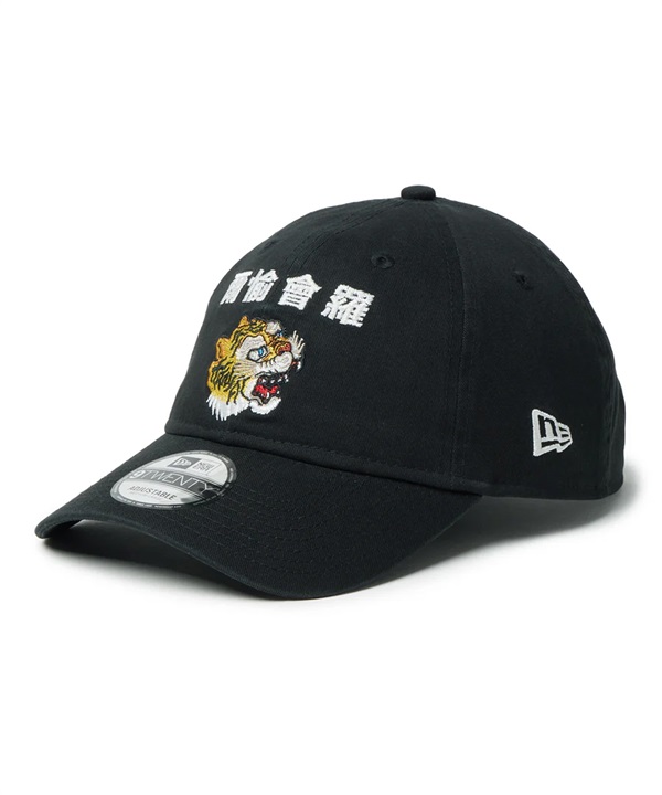 NEW ERA ニューエラ キャップ 9TWENTY kansai yamamoto 山本寛斎 虎 爾愉會羅 ブラック 14858858