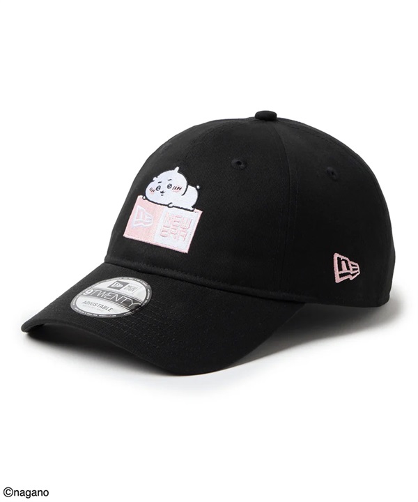 NEW ERA ニューエラ キャップ 9TWENTY ちいかわ ボックスロゴ ブラック 14864518
