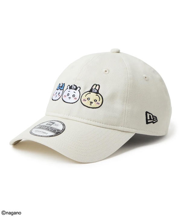 NEW ERA ニューエラ キャップ 9TWENTY ちいかわ ハチワレ うさぎ アイボリー 14864519