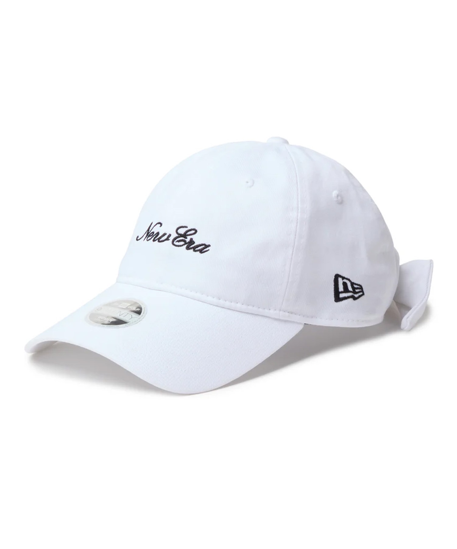 NEW ERA ニューエラ キャップ 9TWENTY ロングバイザー リボン ホワイト
