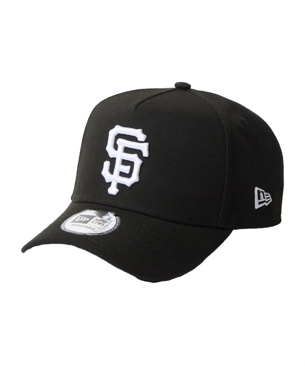 NEW ERA ニューエラ キャップ 9FORTY A-Frame MLB Black and White 14667881