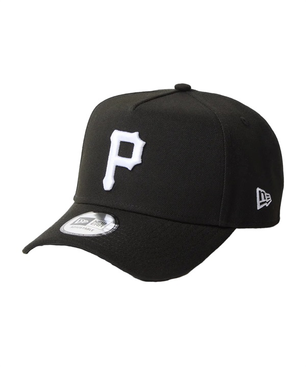 NEW ERA ニューエラ キャップ 9FORTY A-Frame MLB Black and White 14667882
