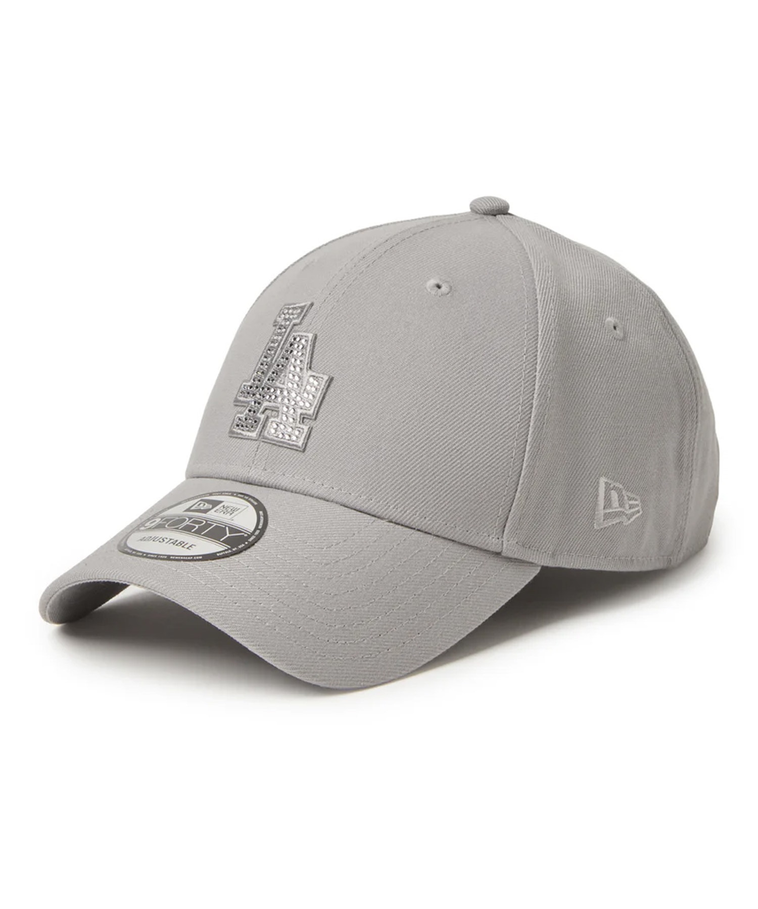 ニューエラ 9FORTY Rhinestone ラインストーン キャップ グレー NEW ERA ニューエラ キャップ 帽子 9FORTY Rhinestone ラインストーン