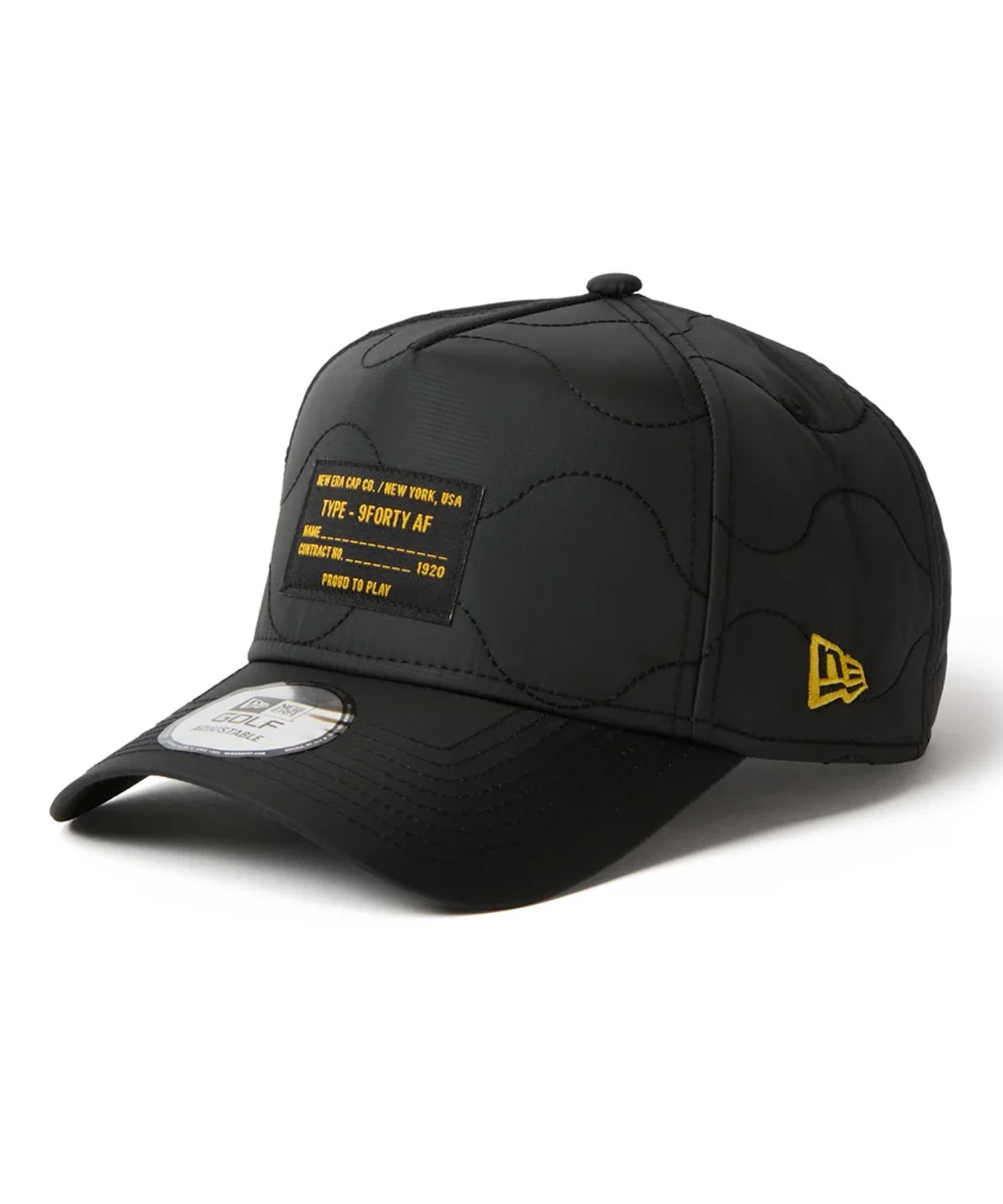 NEW ERA ニューエラ キャップ 9FORTY A-Frame キルティング ウーブン