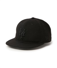 NEW ERA ニューエラ キャップ 9FIFTY レザーストラップ MLB Wool