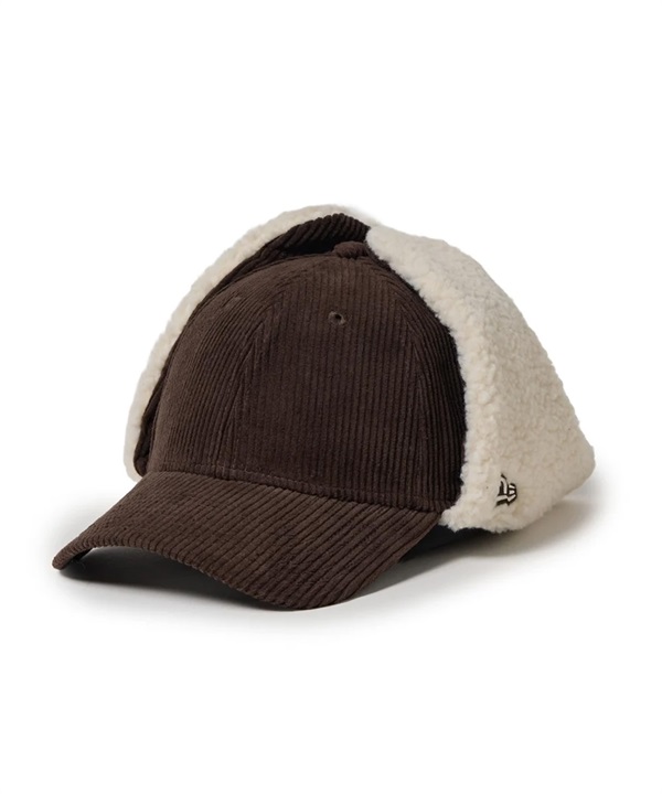 NEW ERA ニューエラ キャップ 9FORTY フライトキャップ トラッパー ロゴ フリーサイズ Dog Ear Corduroy 15137034