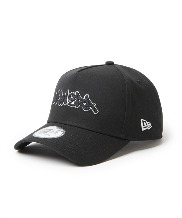 NEW ERA ニューエラ キャップ 9FORTY A-Frame Tagging Logo ブラック 15137117