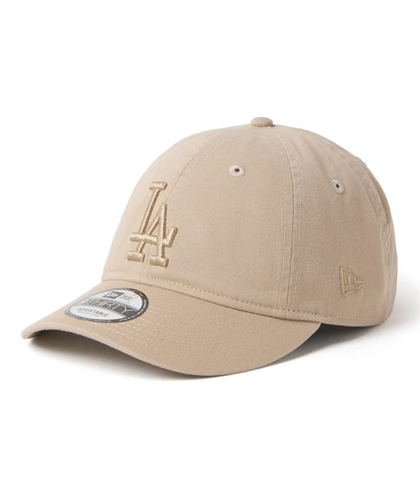 NEW ERA ニューエラ キャップ 9THIRTY MLB Tonal Logo ロサンゼルス・ドジャース ニューベージュ 15137170