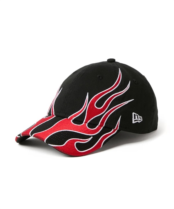 NEW ERA ニューエラ キャップ 9TWENTY The Flame ブラック スカーレット 15137205