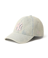 NEW ERA ニューエラ ニューヨークヤンキース キャップ アイボリー NEW ERA ニューエラ キャップ 帽子 9TWENTY Over Dye Denim