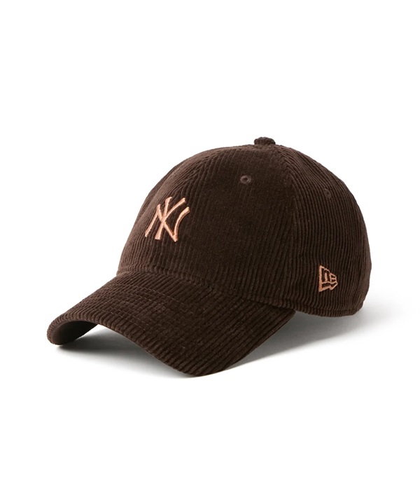 NEW ERA ニューエラ キャップ 9TWENTY Corduroy コーデュロイ ニューヨーク・ヤンキース ダークブラウン 15137245