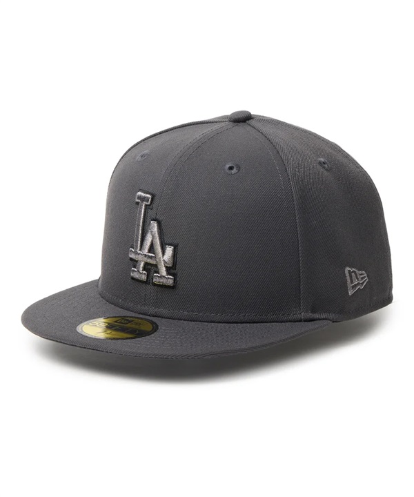 NEW ERA ニューエラ キャップ 59FIFTY MLB Metallic Pewter ロサンゼルス・ドジャース グラファイト 15137378