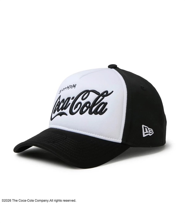 NEW ERA ニューエラ キャップ コカ・コーラ コラボ 9FORTY A-Frame COCA-COLA WHI BLK 15154813