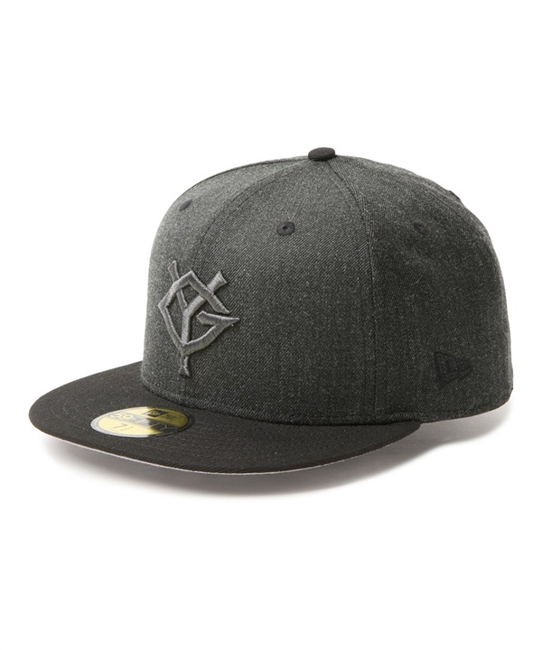 NEW ERA ニューエラ キャップ 59FIFTY NPB Dark Shadow 読売ジャイアンツ ヘザーブラック ブラック 15137333
