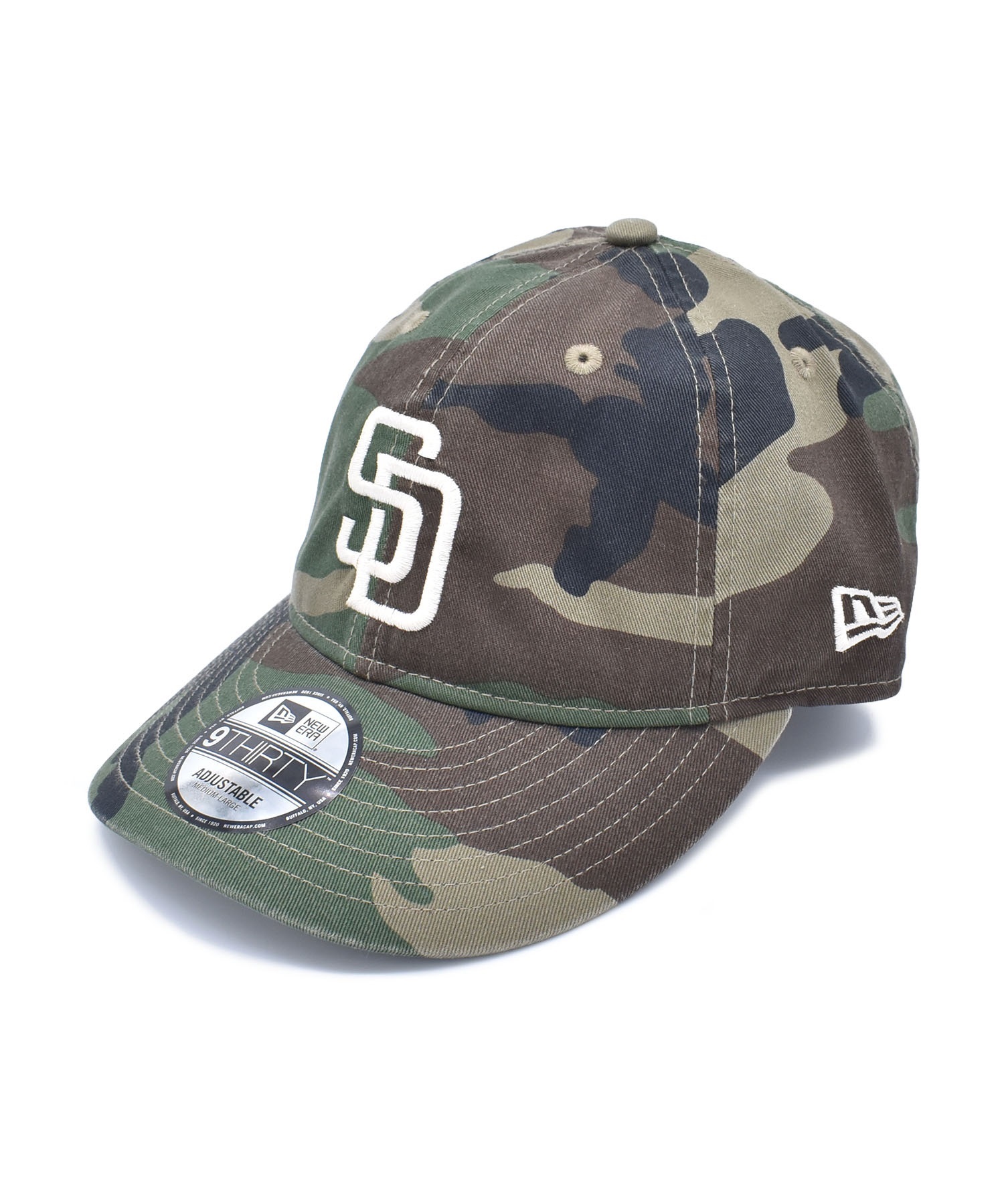 『8』ニューエラ キャップ パドレス '22 軍隊記念モデル カモフラ bboy NEW ERA ニューエラ キャップ 9THIRTY Woodland Camo ムラサキスポーツ
