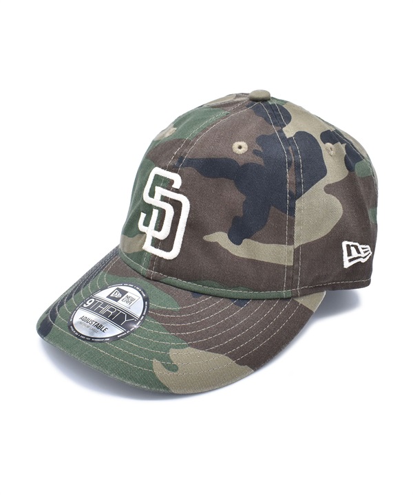 NEW ERA ニューエラ キャップ 9THIRTY Woodland Camo ムラサキスポーツ カスタム サンディエゴ・パドレス 15202935