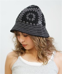 NEW ERA ニューエラ バケットハット バケハ クロシェ ニットバケット