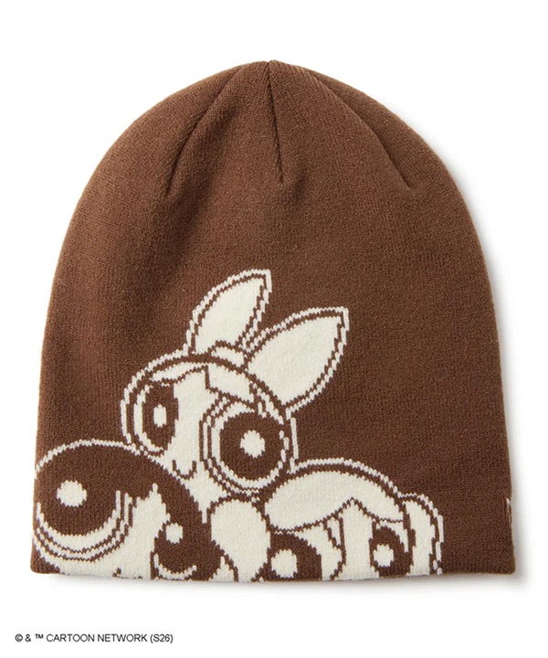 NEW ERA ニューエラ × The Powerpuff Girls パワーパフガールズ コラボ ベーシックビーニー ウォルナット 14741727
