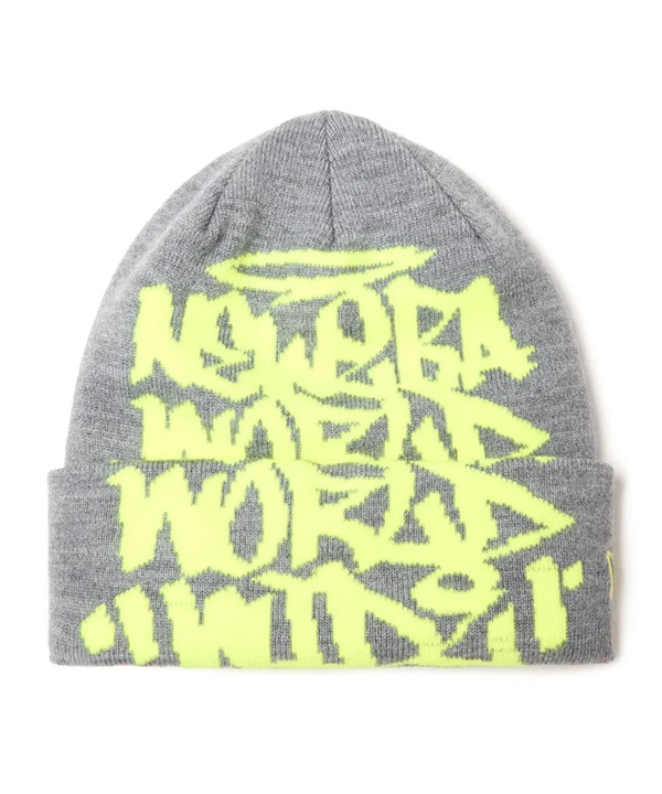 NEW ERA ニューエラ ニット帽 ビーニー ニットキャップ ロゴ BASIC CUFF KNIT TAGGING LOGO 15119684