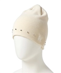 NEW ERA ニューエラ ビーニー ニット帽 BASIC BEANIE STUDS ホワイト