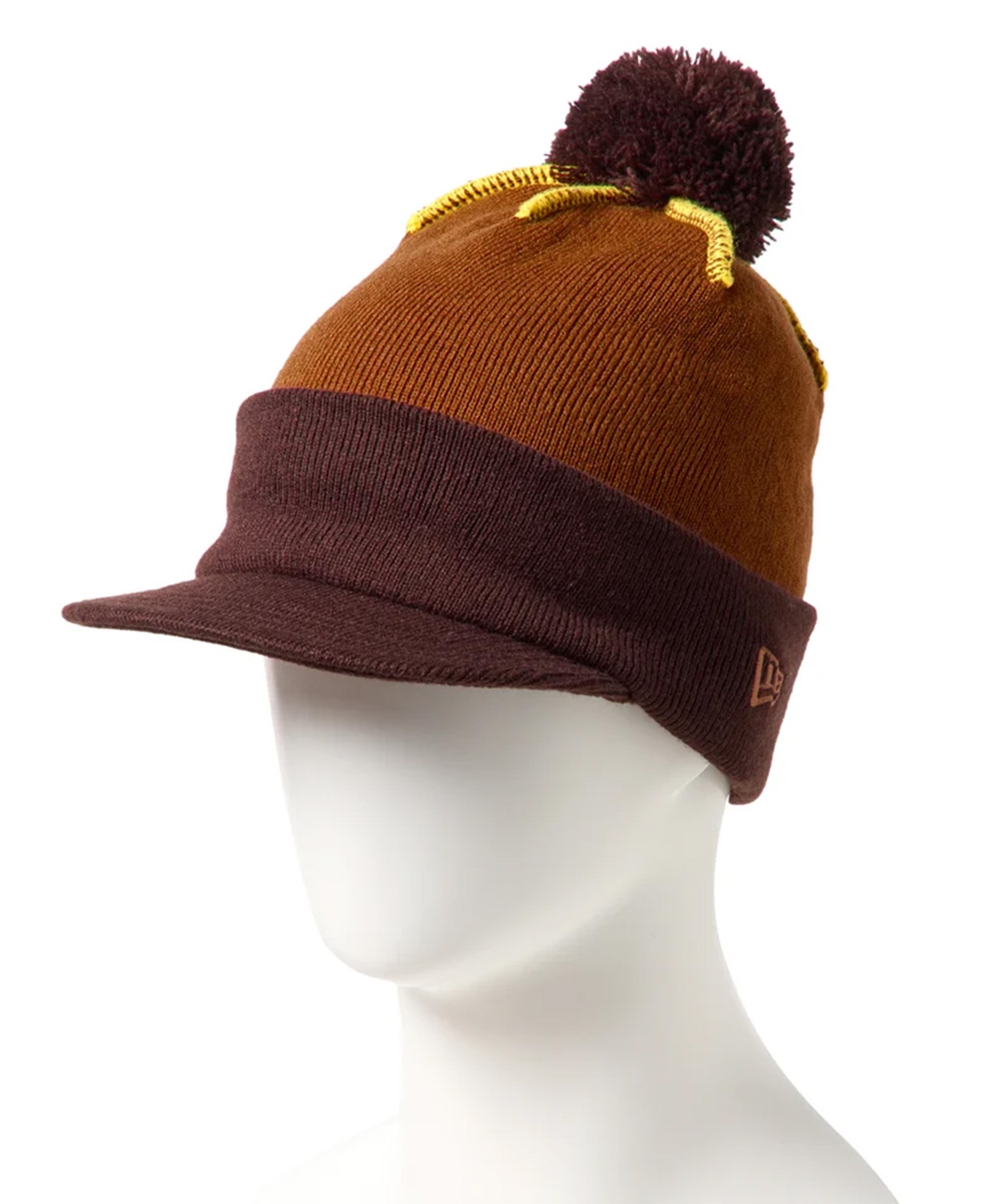 NEW ERA ニューエラ ビーニー ニットキャップ POM PON VISOR KNIT GORO