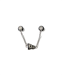 NEW ERA ニューエラ キャップアクセサリー チェーン Flagロゴ シルバー