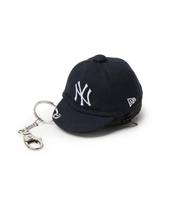 NEW ERA ニューエラ キーホルダー チャーム ミニキャップ イヤホンケース ニューヨーク・ヤンキース ネイビー 15135250