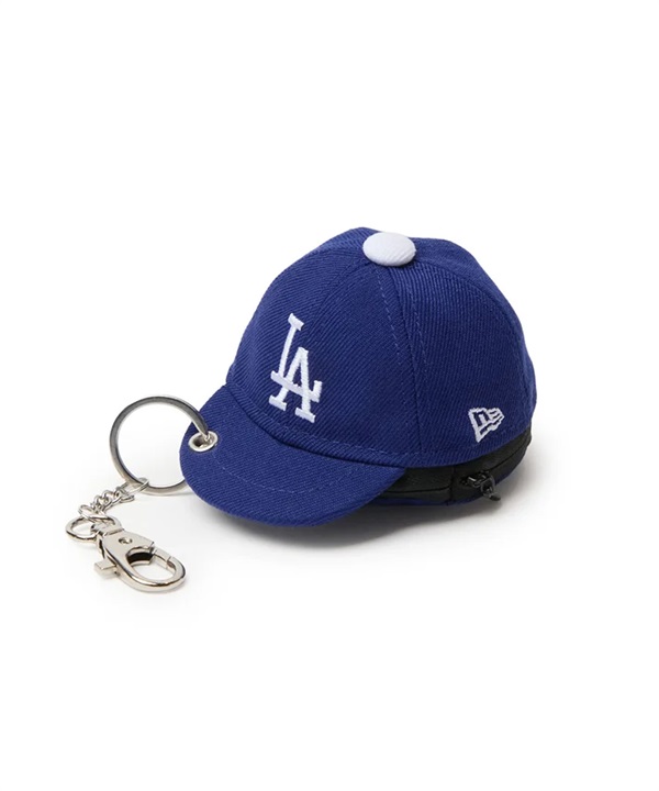 NEW ERA ニューエラ キーホルダー チャーム ミニキャップ イヤホンケース ロサンゼルス・ドジャース ダークロイヤル 15135251