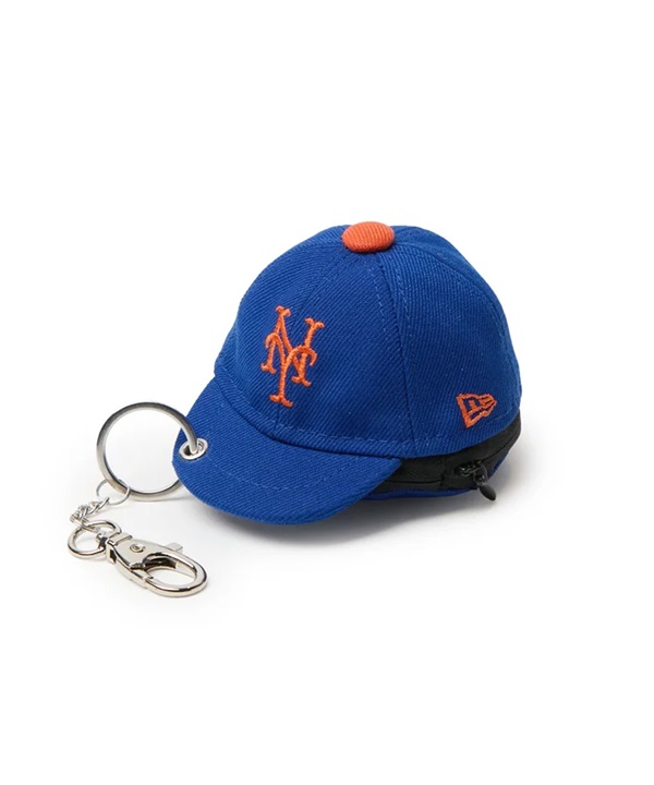 NEW ERA ニューエラ キーホルダー チャーム ミニキャップ イヤホンケース ニューヨーク・メッツ ライトロイヤル 15135252