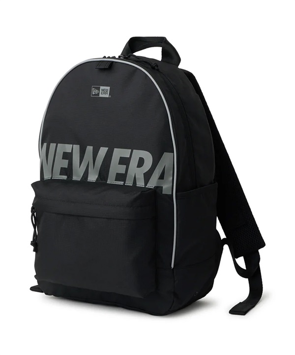 NEW ERA ニューエラ バックパック リュック キッズ ジュニア 子供 Youth ライトパック 18L NEW ERAロゴ ブラック リフレクトシルバー 14750828