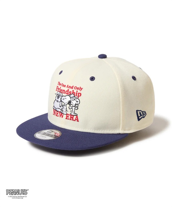 NEW ERA ニューエラ キャップ キッズ ジュニア 子供 帽子 9FIFTY PEANUTS ピーナッツ FRIENDSHIP 14682445