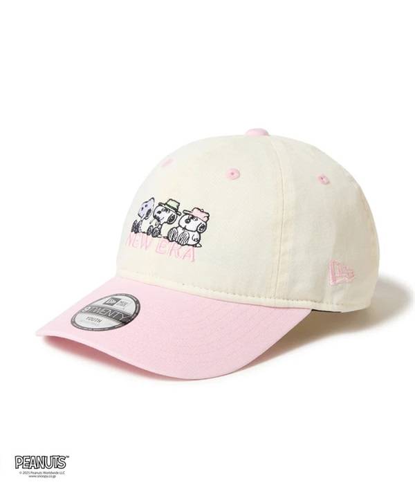 NEW ERA ニューエラ キャップ キッズ ジュニア 子供 帽子 9TWENTY PEANUTS スヌーピー オラフ スパイク 14682457