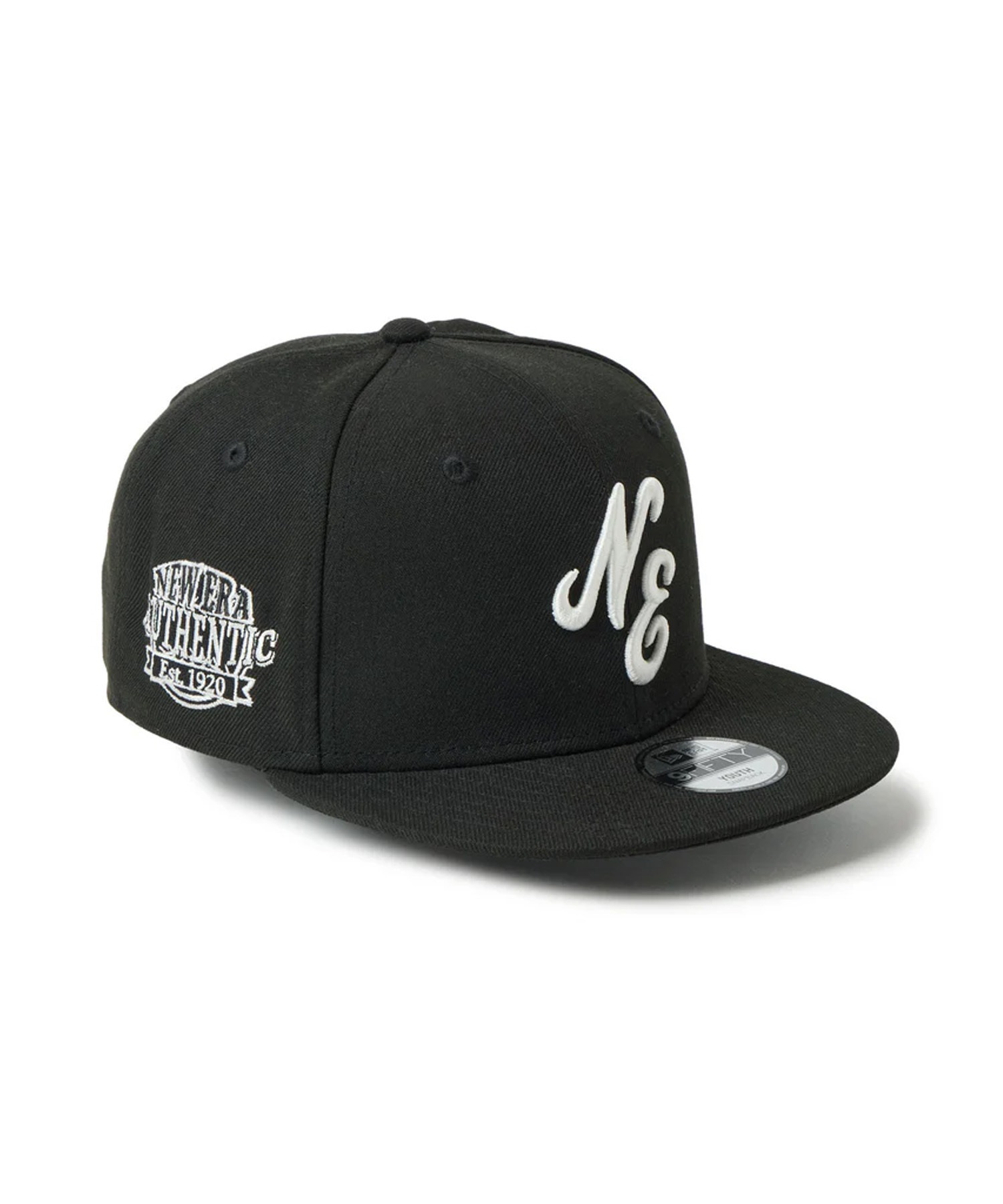 New Era 9FIFTY ブラックキャップ Rロゴ NEW ERA ニューエラ キャップ キッズ ジュニア 子供 Youth 9FIFTY