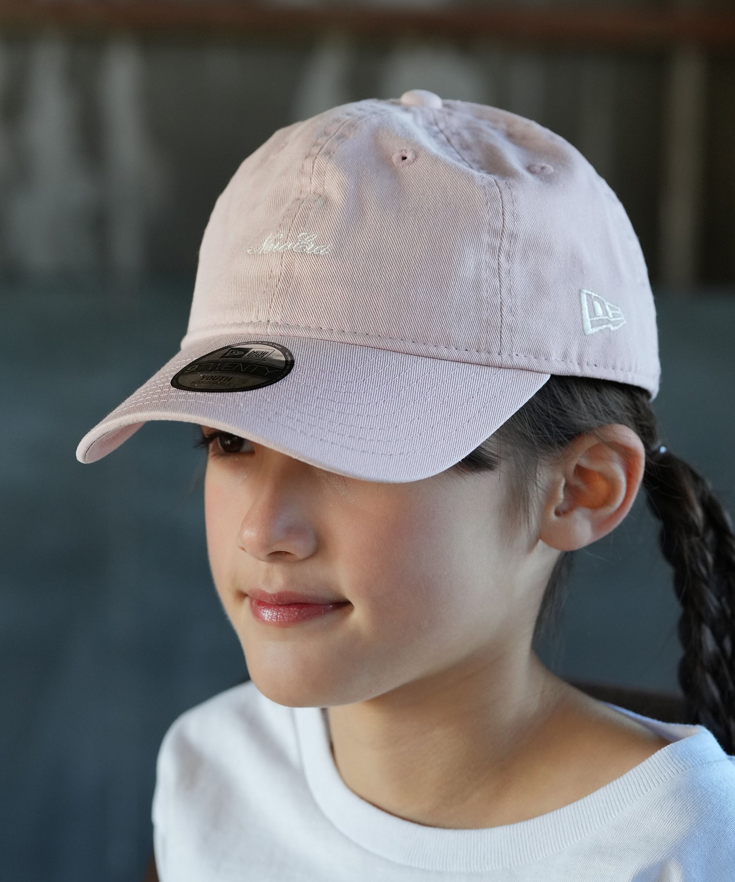 わかlil キッズ Youth 9TWENTY Strap Logo ダーティーローズ | ニューエラ