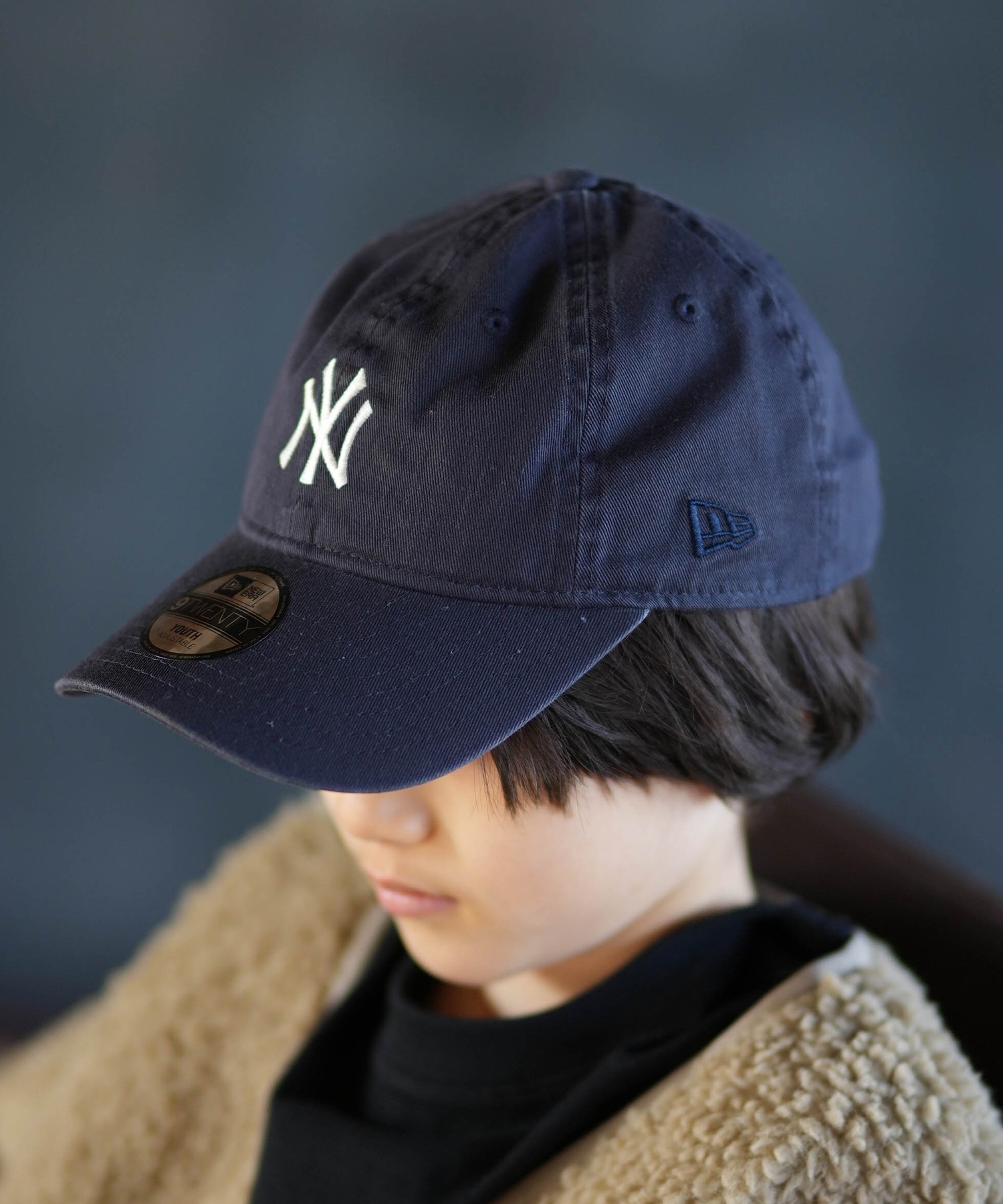 NEW ERA ニューエラ キャップ キッズ ジュニア 子供 ネイビー Youth