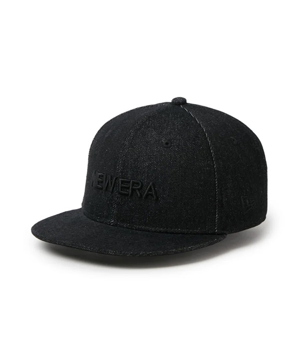 NEW ERA ニューエラ キャップ キッズ 子供 Youth 9FIFTY Denim NEW ERA 1920 ブラック 15124957