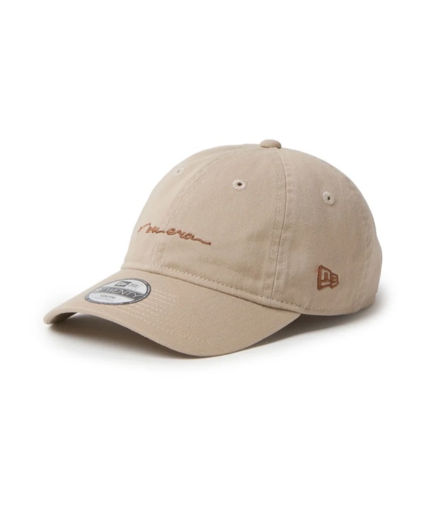 NEW ERA ニューエラ キャップ キッズ 子供 Youth 9TWENTY Handwritten Logo ニューベージュ 15125033