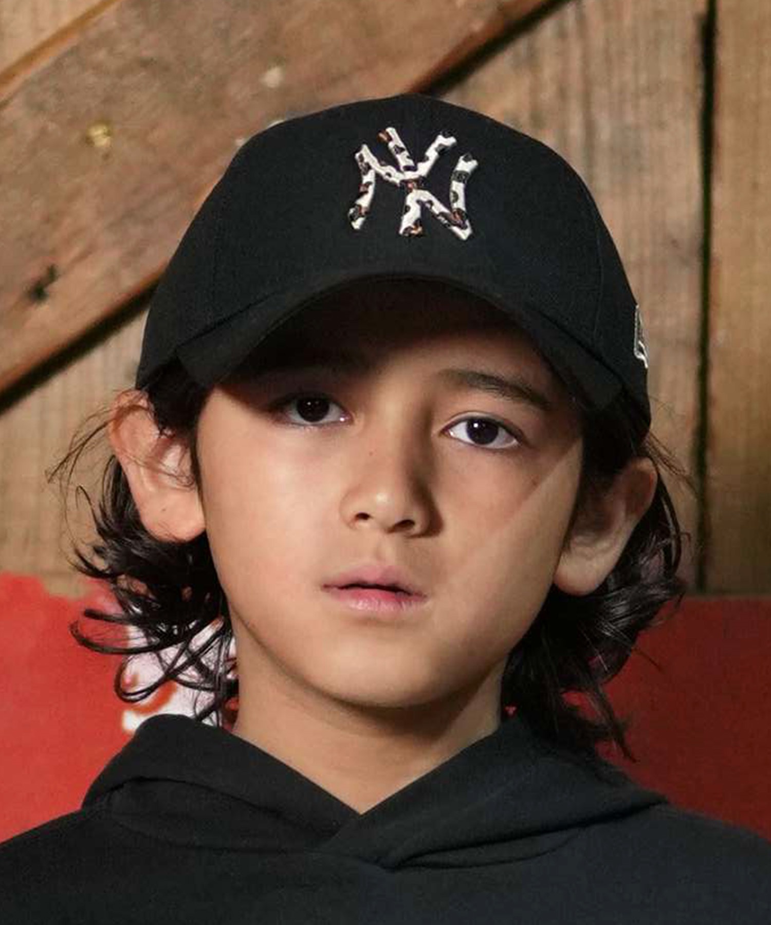 NEW ERA ニューエラ キャップ キッズ 子供 Youth 9FORTY レオパード