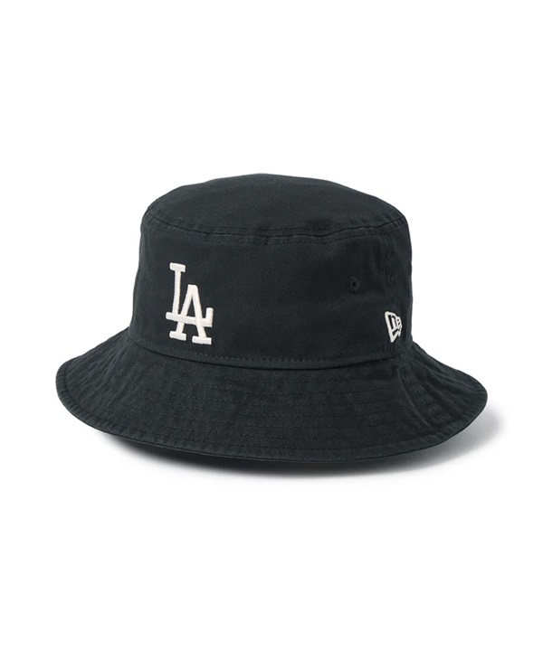 NEW ERA ニューエラ ハット バケハ キッズ ジュニア 子供 Kid's バケット01 MLB ロサンゼルス・ドジャース ブラック 14747100