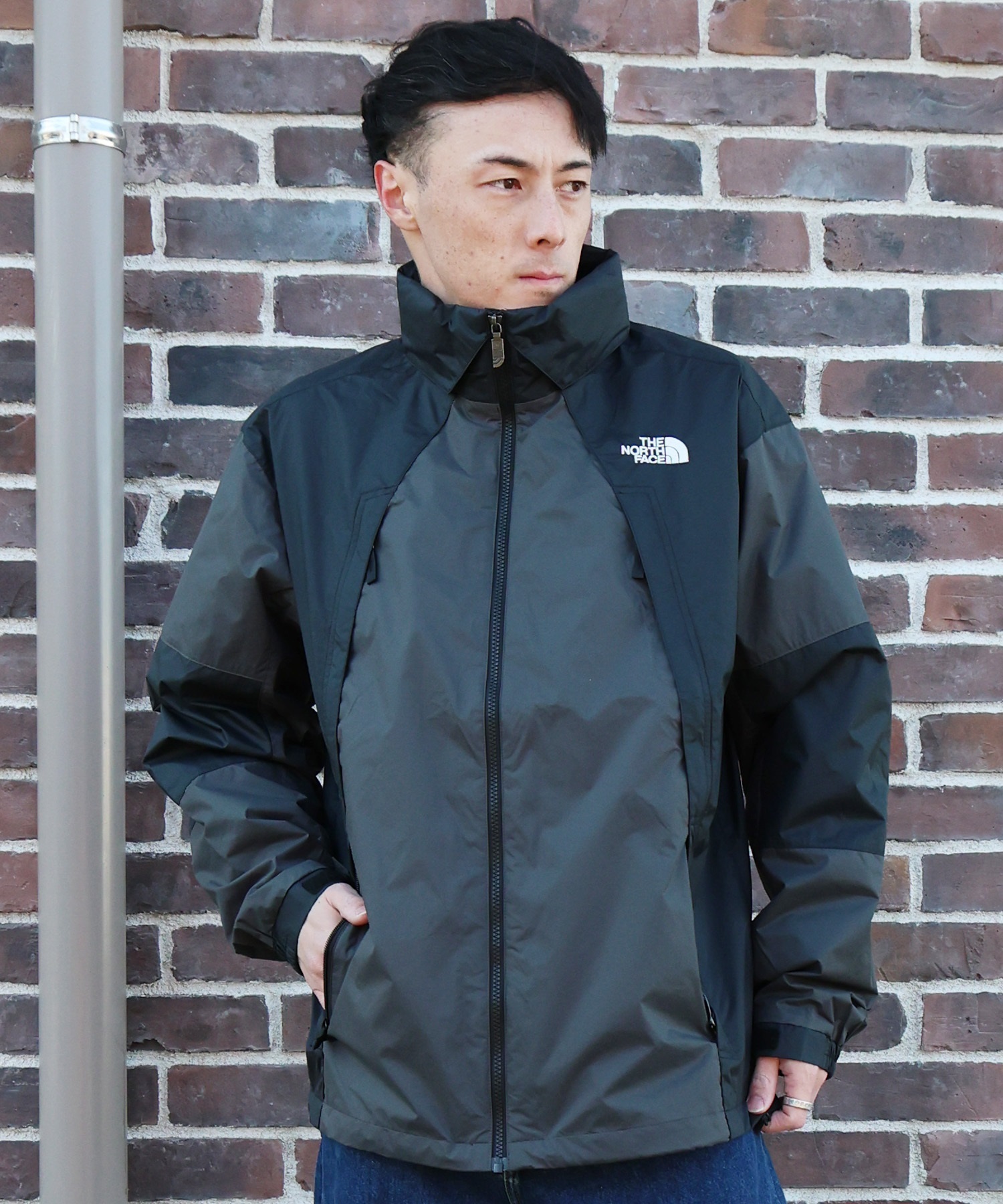 THE NORTH FACE ザ・ノース・フェイス ブルゾン メンズ チムニーウインドジャケット NP22650(AK-M)