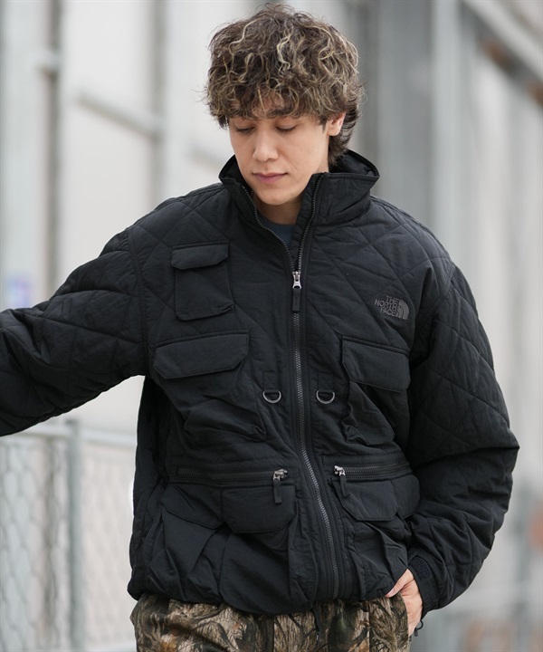 THE NORTH FACE ザ・ノース・フェイス ジャケット メンズ ワンポイント ロゴ QUILTING UTLITY JK NY82630
