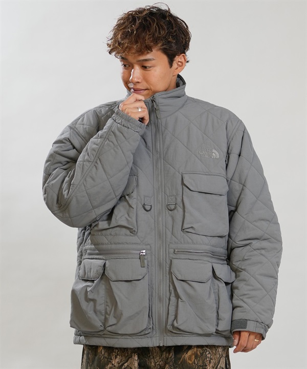 THE NORTH FACE ザ・ノース・フェイス ジャケット メンズ ワンポイント ロゴ QUILTING UTLITY JK NY82630