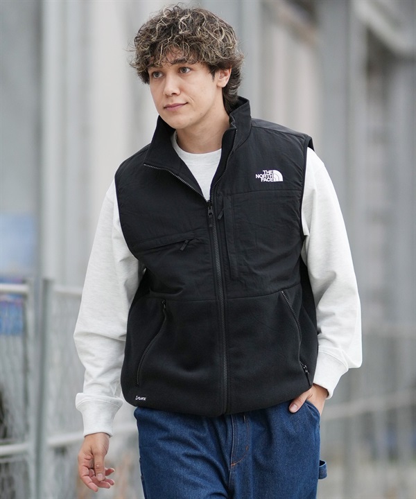 THE NORTH FACE ザ・ノース・フェイス ベスト メンズ ワンポイント ロゴ DENALI VEST NA62652