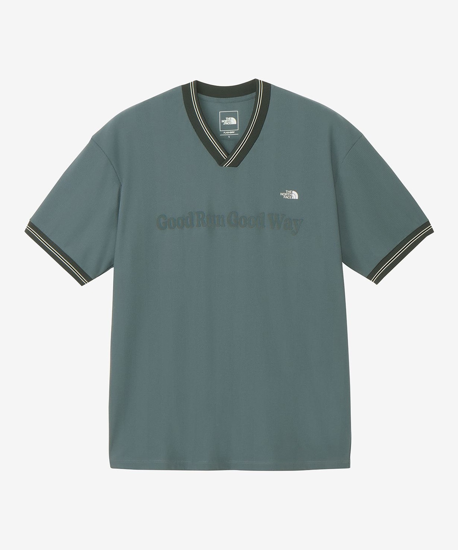 THE NORTH FACE ザ・ノース・フェイス 半袖 Tシャツ メンズ UVカット 吸汗速乾 ショートスリーブフリーランチームシャツ NT12692(SL-M)