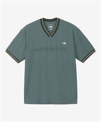 THE NORTH FACE ザ・ノース・フェイス 半袖 Tシャツ メンズ UVカット 吸汗速乾 ショートスリーブフリーランチームシャツ NT12692(SL-M)